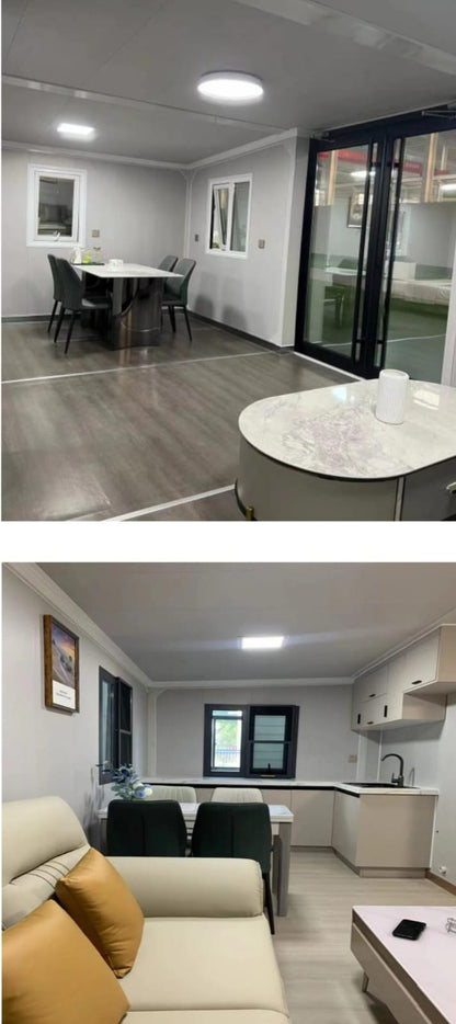 ΠΤΥΣΟΜΕΝΟ ΣΠΙΤΙ. Ερχεται σε δυο εκδοχες σε 73τμ η 35τμ, μεταφερεται και τοποθετειται ευκολα, επισης υπαρχει και επιλογη επίπλωσης