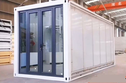 ΠΤΥΣΟΜΕΝΟ ΣΠΙΤΙ. Ερχεται σε δυο εκδοχες σε 73τμ η 35τμ, μεταφερεται και τοποθετειται ευκολα, επισης υπαρχει και επιλογη επίπλωσης